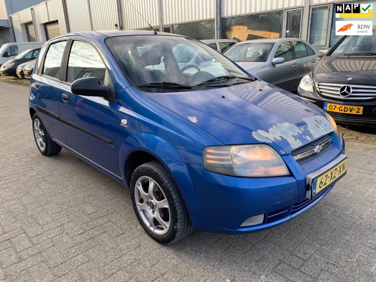 Chevrolet Kalos - 1.2 Pure 5 Drs 101xxx Km NAP Elektr pakket Rijdt en schakelt goed Bj 2007 - AutoWereld.nl