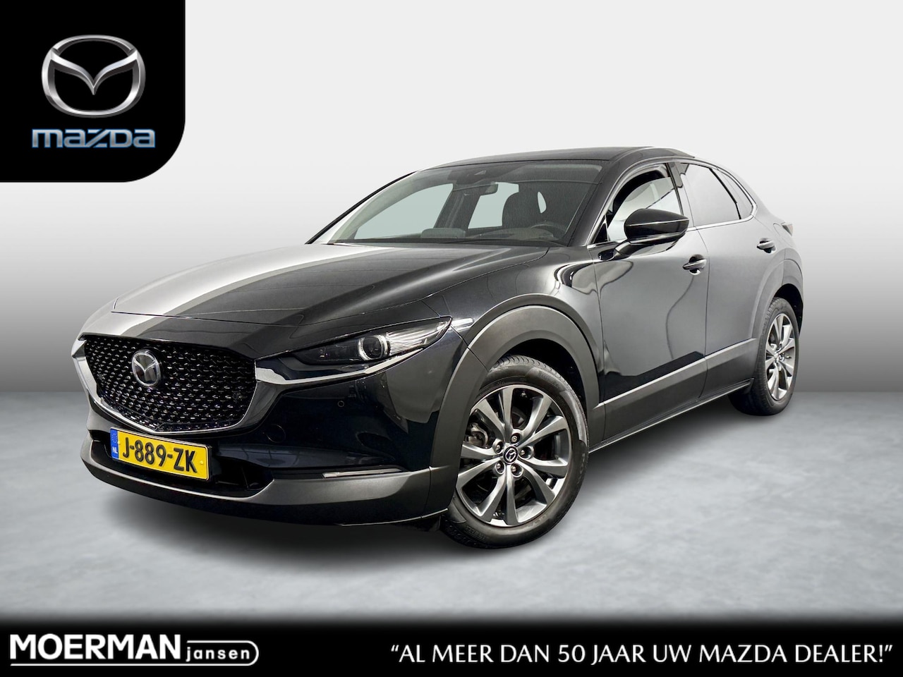 Mazda CX-30 - 2.0 e-SkyActiv-X M Hybrid Luxury / automaat / Leder / Navigatie / NL auto / Camera / Trekh - AutoWereld.nl