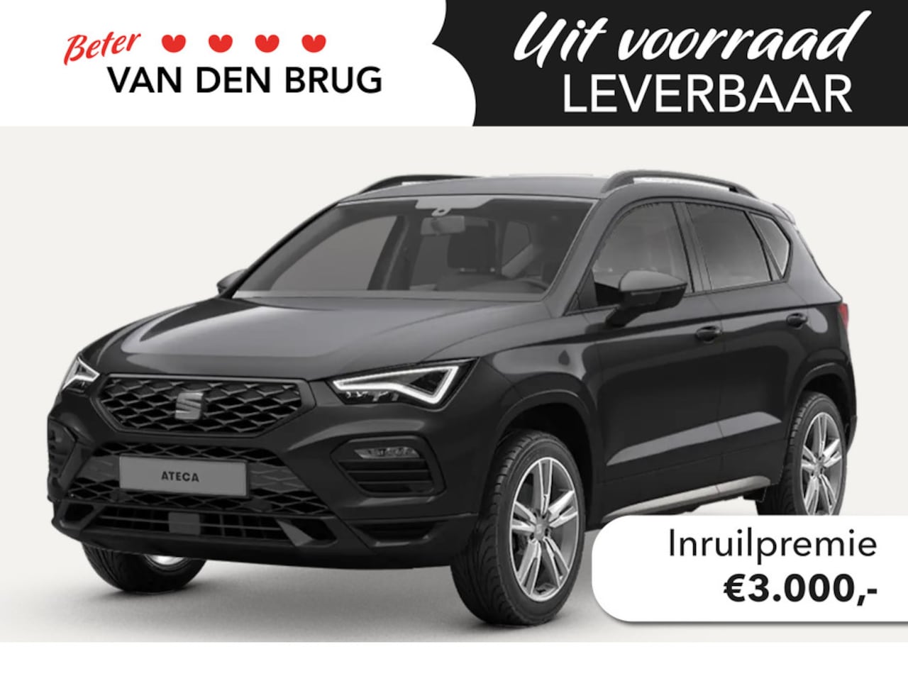 Seat Ateca - 1.5 TSI FR Business Intense | Trekhaak | 18" lichtmetalen velgen - AutoWereld.nl