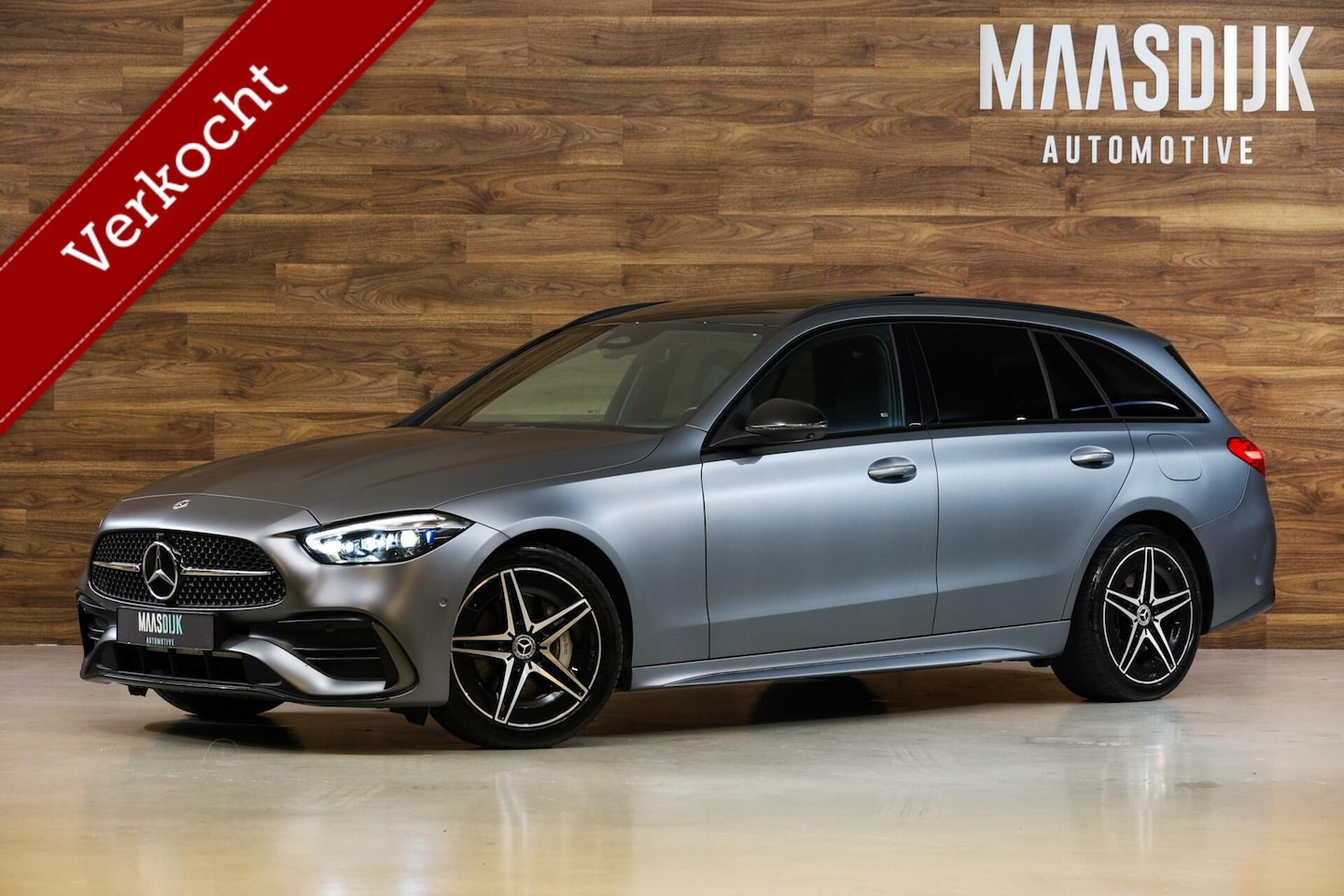 Mercedes-Benz C-klasse Estate - 300e AMG|Magno|Pano|NL|Carbon|360| - AutoWereld.nl