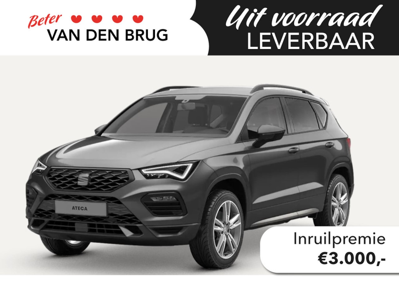 Seat Ateca - 1.5 TSI FR Business Intense | Trekhaak | 18" lichtmetalen velgen - AutoWereld.nl