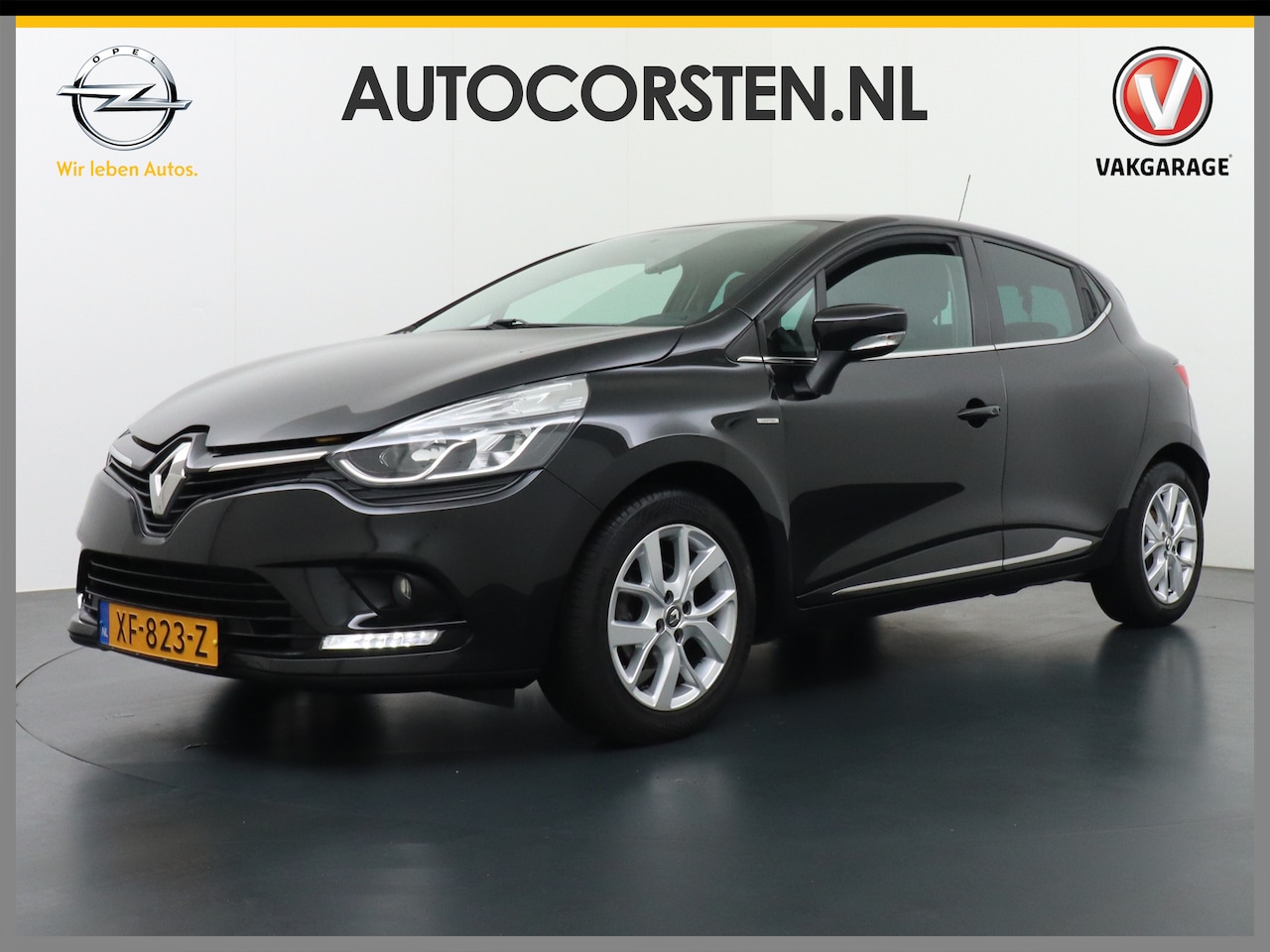 Renault Clio - 5Drs 0.9TCe 90PK Apple Carplay Android Auto Navi Airco DAB Led Keyless Pdc Lmv 16" Isofix - AutoWereld.nl