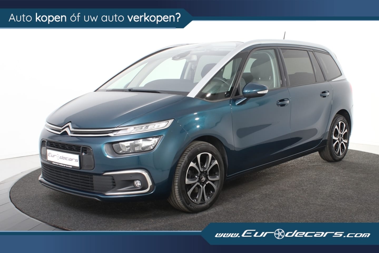 Citroën C4 SpaceTourer - 1.2 PureTech Shine*1ste Eigenaar*Leer*7-zits*Trekhaak - AutoWereld.nl