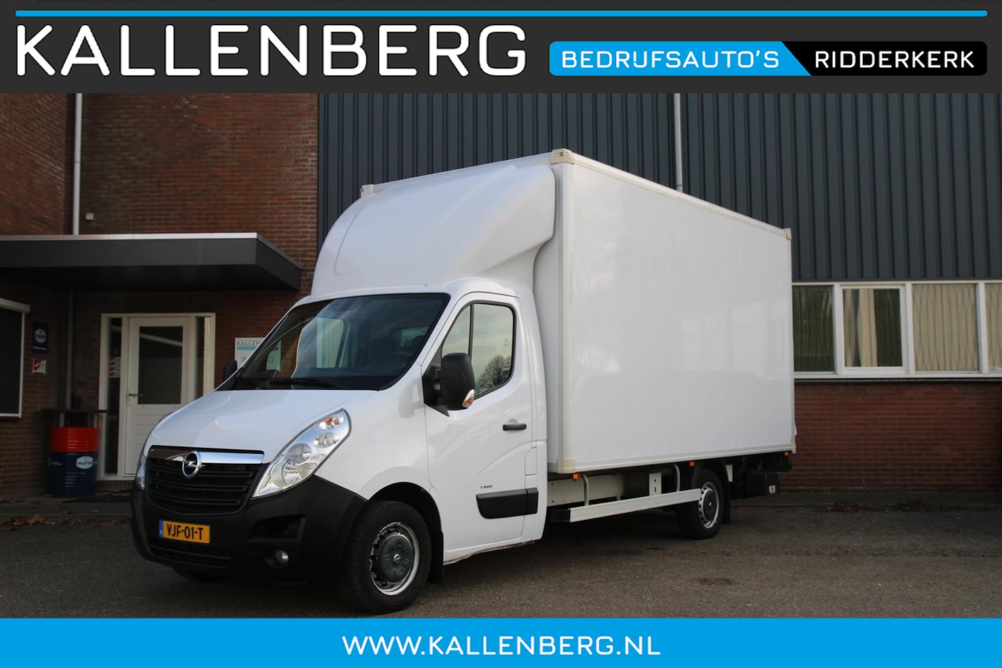 Opel Movano - 2.3 CDTI BiTurbo 145Pk Bakwagen 22m3 / Laadklep / Zijdeur - AutoWereld.nl