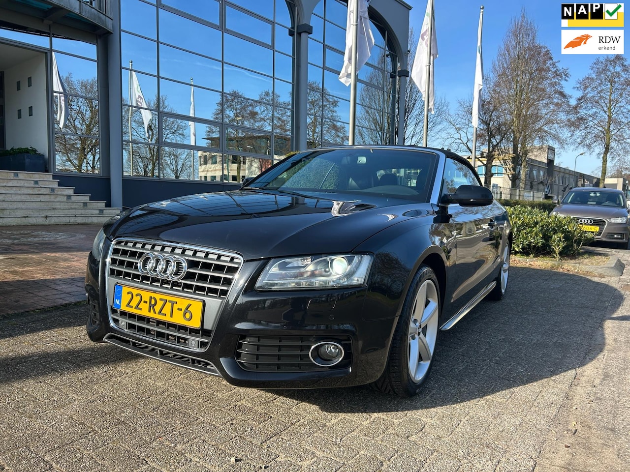 Audi A5 Cabriolet - 2.0 TFSI aut S line origi NL Zeer mooi - AutoWereld.nl