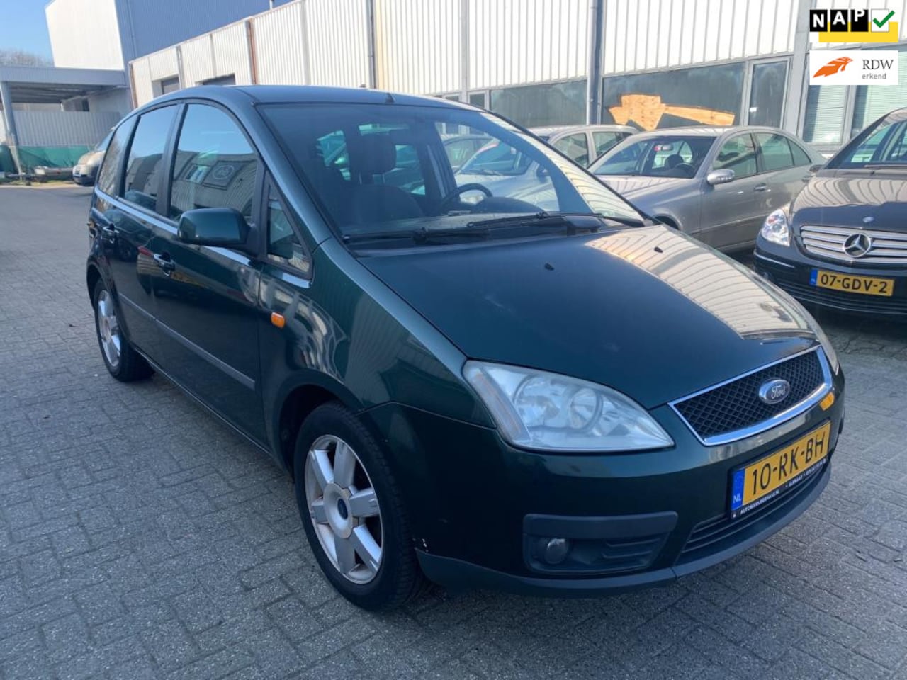 Ford Focus C-Max - 1.8-16V Futura Airco Cruise Control Elektr pakket Lm Velgen Fijne hoge instap Rijdt en sch - AutoWereld.nl