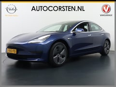 Tesla Model 3 - SR+60kWh 325PK 18" AutoPilot Leer PanoDak Adaptive Cruise Camera's Elektr.-Stuur+Stoelen+S