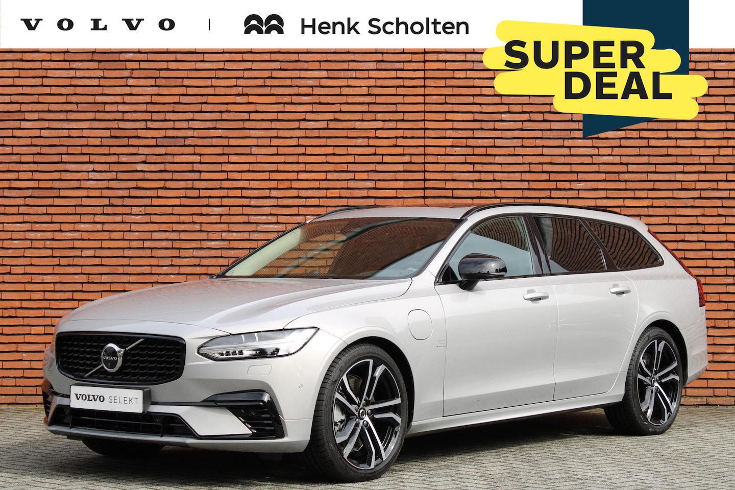 Volvo V90 - T8 AWD AUT8 455PK Ultimate Dark | Luchtvering | Bowers&Wilkins audiosysteem | 360 Graden C - AutoWereld.nl