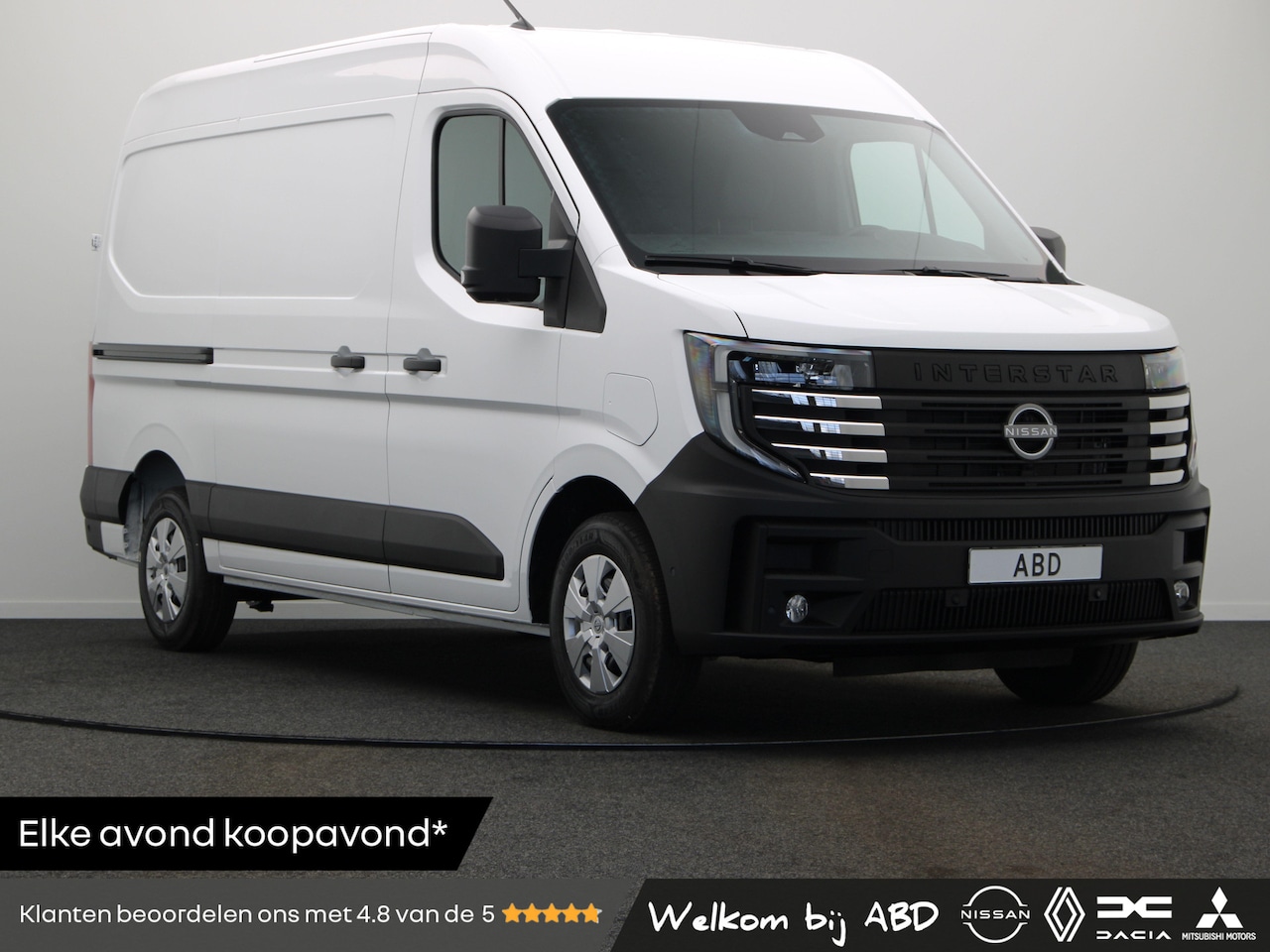 Nissan Interstar-e - Gesloten Bestel L2H2 3.5T 87 kWh 143 1AT Limited | 7" TFT kleuren instrumentenpaneel | Ach - AutoWereld.nl