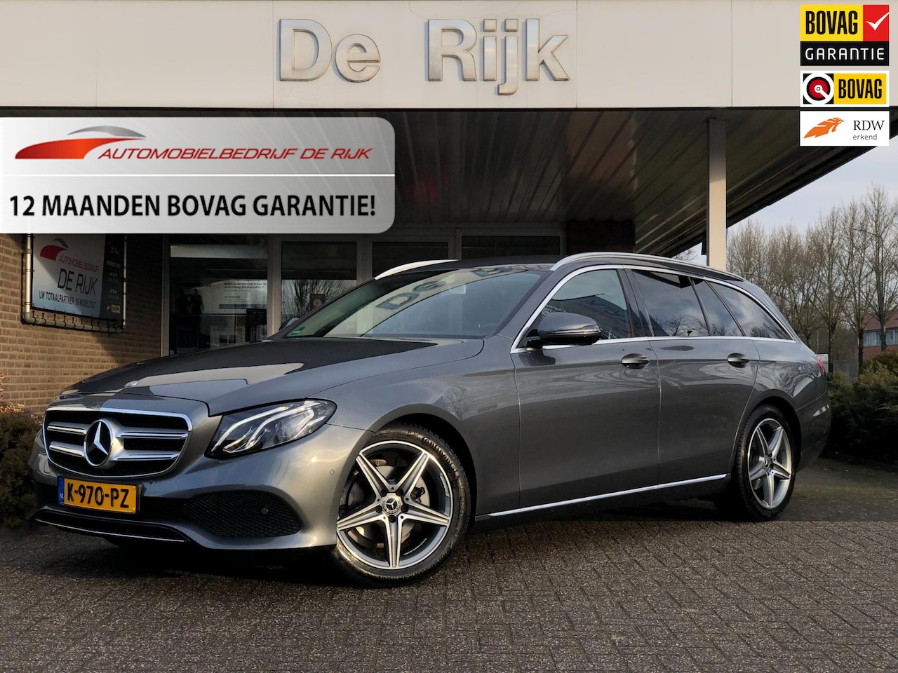 Mercedes-Benz E-klasse Estate - 200 Premium | Navi, Camera, AMG Velgen, Cruise, Afn. Trekhaak, Stoelverw. | Dealeronderhou - AutoWereld.nl