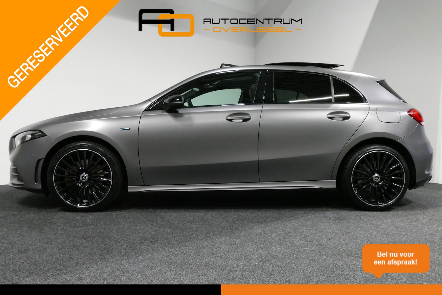 Mercedes-Benz A-klasse - 250 e AMG Line / A45 AMG Diffuser / Panamericana Grill / Panoramadak / Burmester / Elektr. - AutoWereld.nl