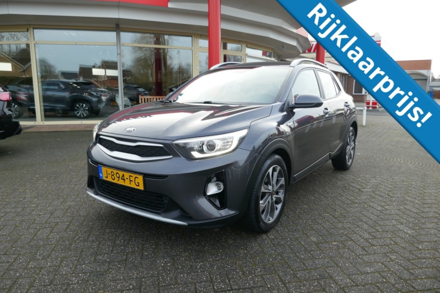 Kia Stonic - 1.0 T-GDI DYN.LINE  AUTOMAAT  120 PK  NAVIGATIE - AutoWereld.nl