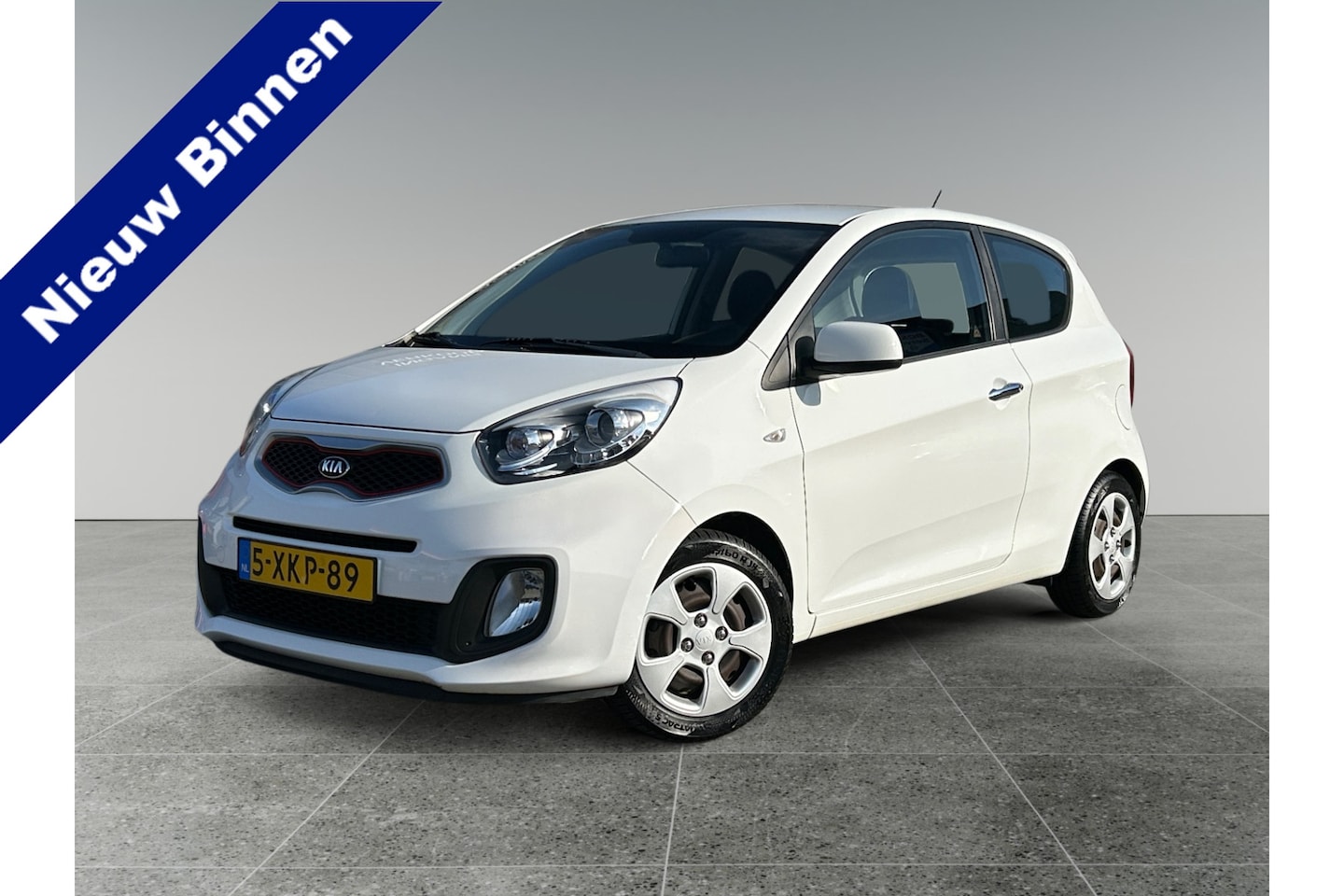 Kia Picanto - 1.0 CVVT BusinessLine | incl. 12 maanden garantie | Airco | Elektrische ramen | Radio CD | - AutoWereld.nl