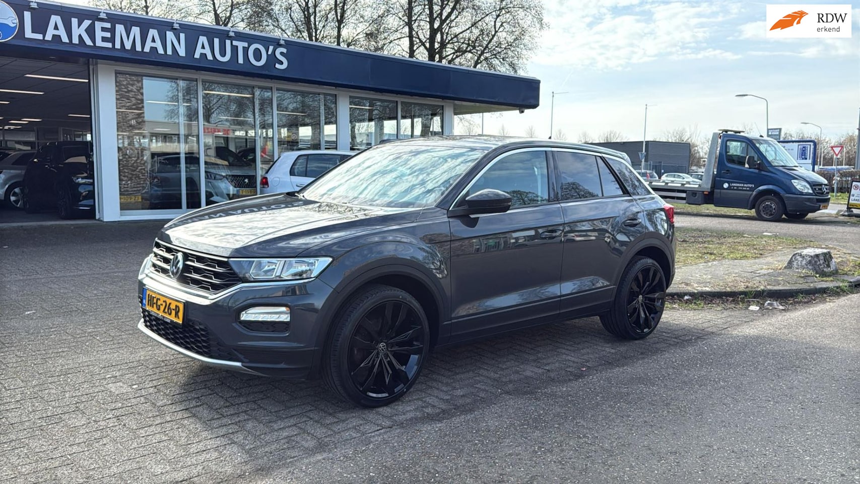 Volkswagen T-Roc - 1.0 TSI Greyline Huurkoop Inruil APK Garantie - AutoWereld.nl