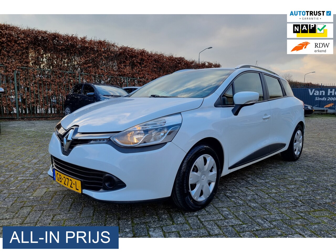 Renault Clio Estate - 0.9 TCe Expression ✅NETTE AUTO ✅TREKHAAK ✅GARANTIE - AutoWereld.nl