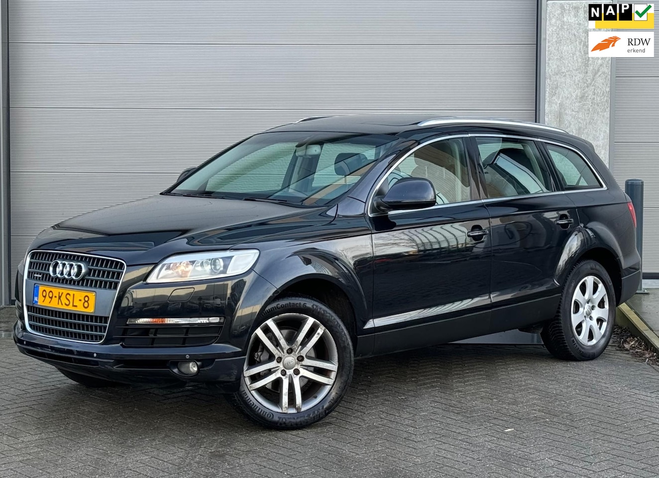 Audi Q7 - 4.2 FSI quattro 5+2 2006 Zwart Youngtimer - AutoWereld.nl