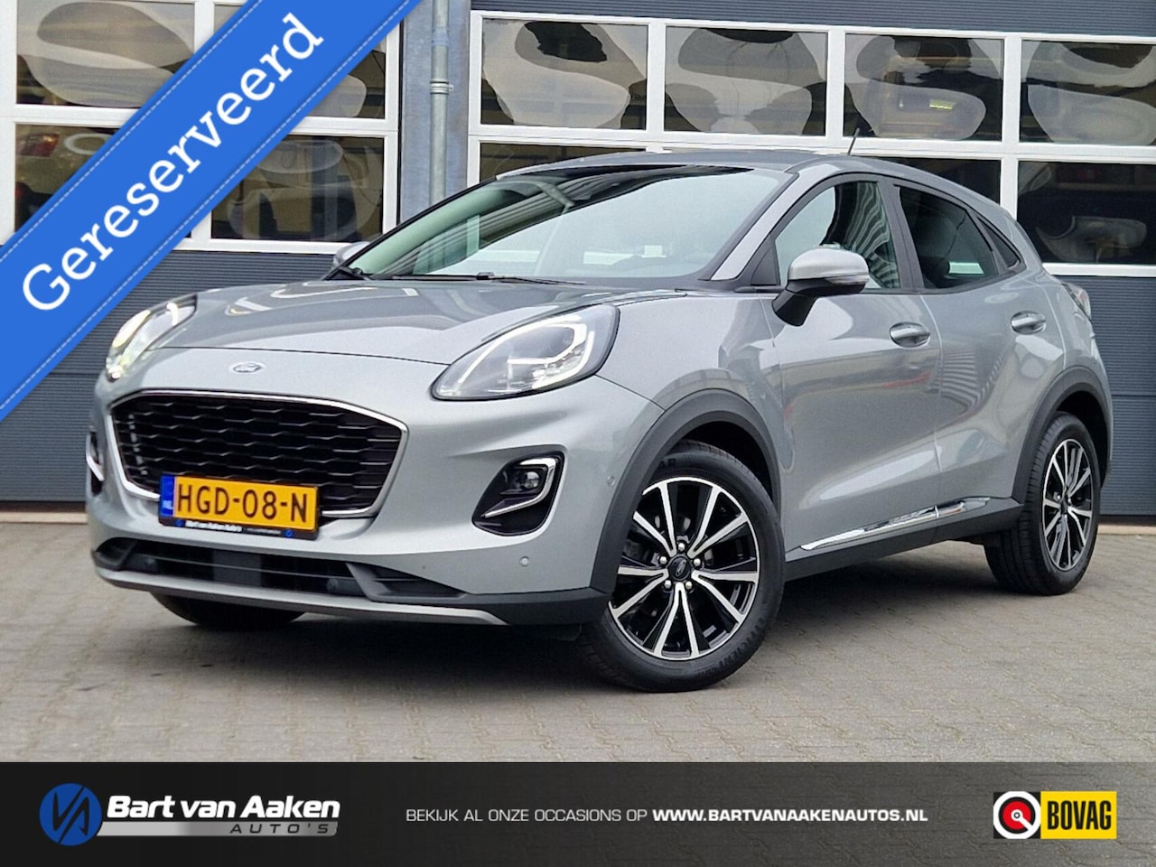 Ford Puma - 1.0 Hybrid Titanium 125pk Camera ACC Winterpack Climate Control - AutoWereld.nl