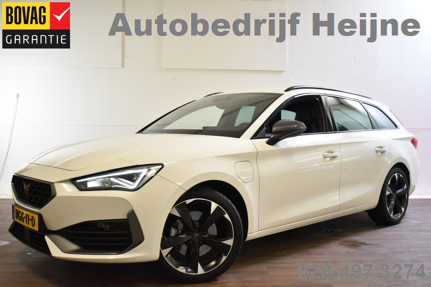 CUPRA Leon Sportstourer - e-HYBRID 204PK DSG BUSINESS SPORT LEDER/LED/NAVI - AutoWereld.nl