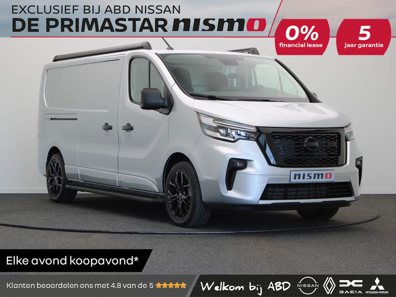 Nissan Primastar - 2.0 dCi 170pk L2H1 Nismo+ | 0% Lease | Achteruitrijcamera | 5 Jaar Fabrieksgarantie | - AutoWereld.nl