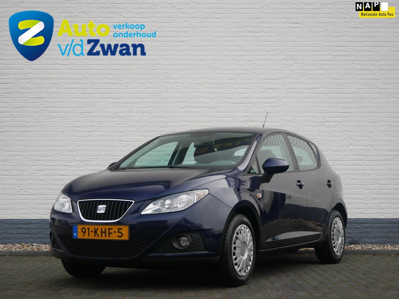 Seat Ibiza - 1.6 Style Automaat 5-Deurs/Goed onderhouden/Nap - AutoWereld.nl