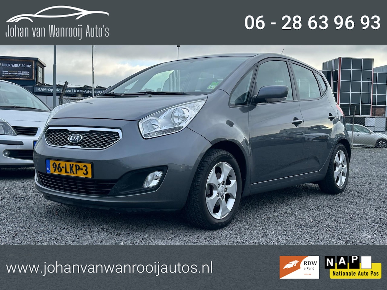 Kia Venga - 1.6 CVVT X-ecutive/AIRCO/NW APK/AUTOMAAT - AutoWereld.nl