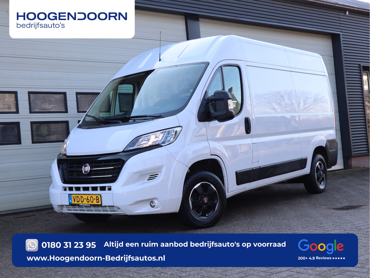 Fiat Ducato - 2.3 MultiJet 131pk Euro 6 L2H2 - Camera - Trekhaak - Cruise - AutoWereld.nl