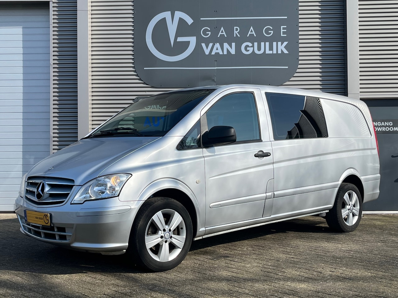 Mercedes-Benz Vito - 113 CDI 136PK Automaat Clima,Cruise,Trekhaak,DubbelCabine,Bluetooth,Lmv,ElektrRamen+Spiege - AutoWereld.nl