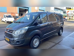 Ford Transit Custom - 2.2 TDCI 155pk L2H1 DC Grijs TREKHAAK