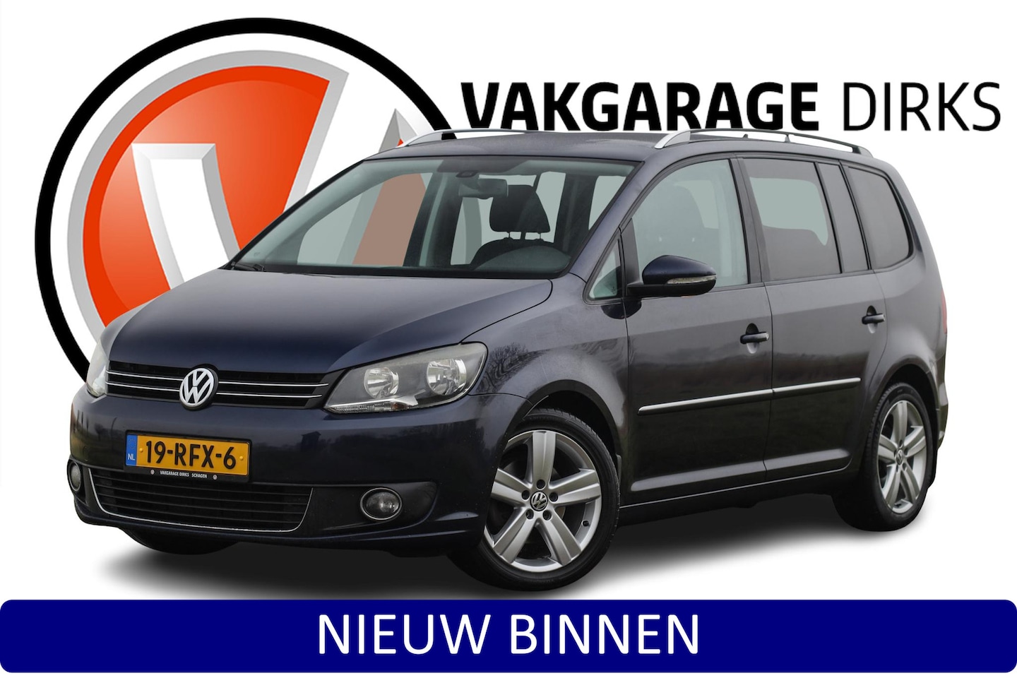 Volkswagen Touran - 1.4 TSI Highline ✅ Clima ✅ Cruise ✅ Navi - AutoWereld.nl