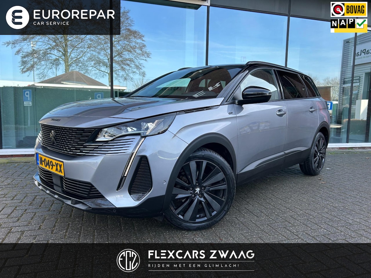 Peugeot 5008 - 1.2 PureTech GT - Leder- Navi - Camera - Parkeerhulp - Org.NL - AutoWereld.nl