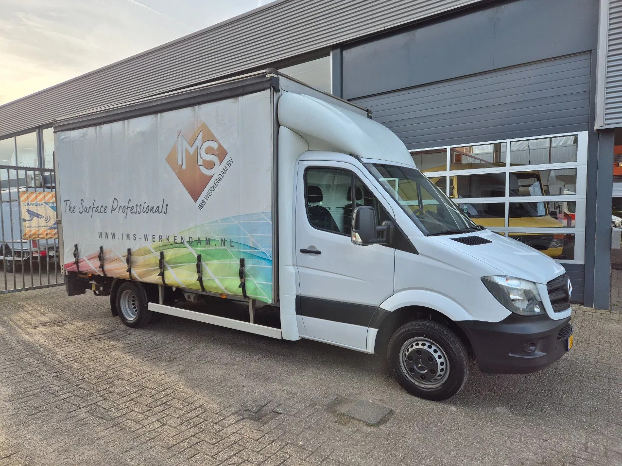 Mercedes-Benz Sprinter - 513 CDI/ Pritsche/ 2X Plane/ E6/ 435 cm lange - AutoWereld.nl