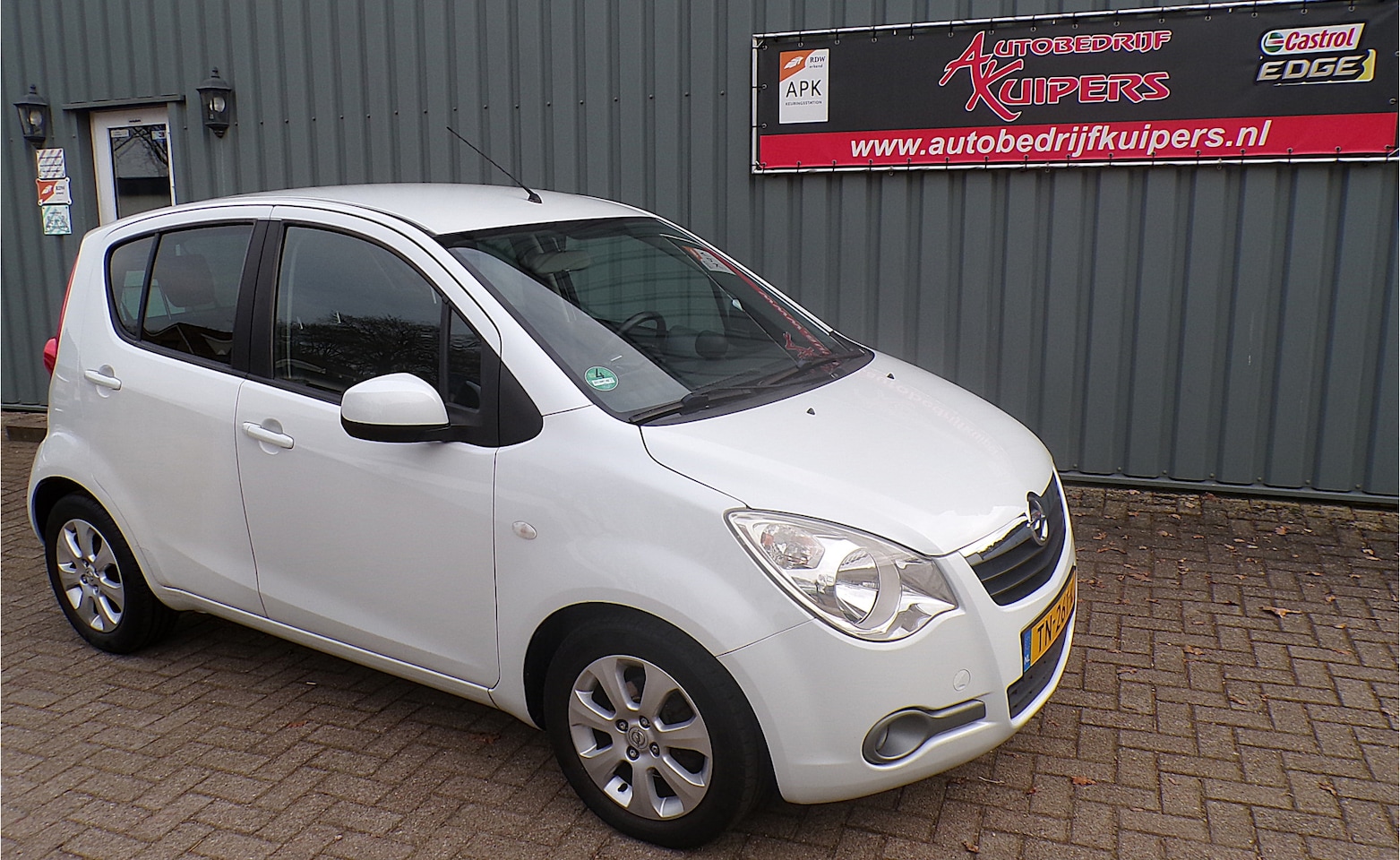 Opel Agila - 1.2 Edition Airco.Lm.Velgen.Audio - AutoWereld.nl