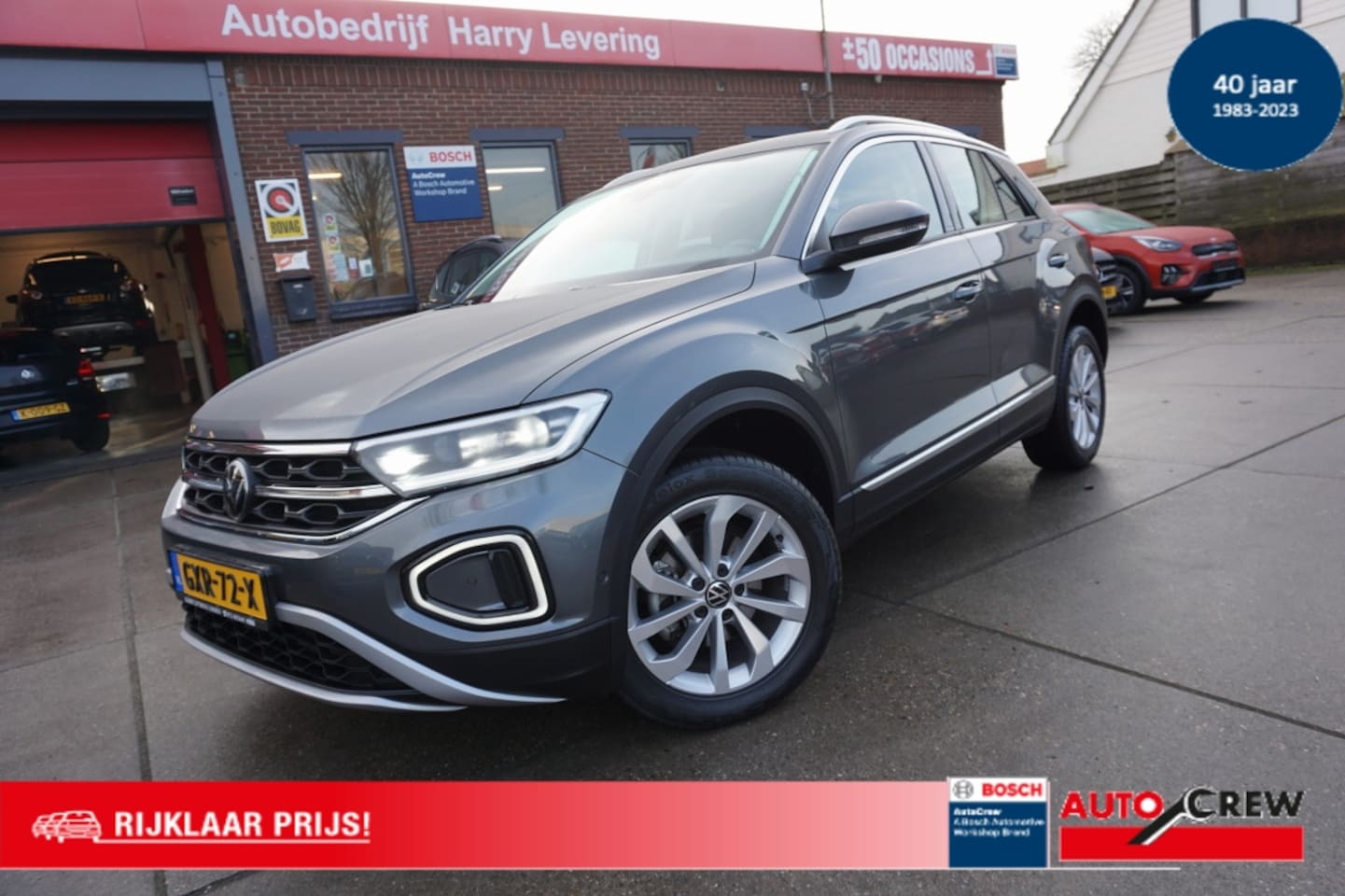 Volkswagen T-Roc - 1.5 TSI 150pk 7-DSG Style Carplay Camera El.achterklep - AutoWereld.nl