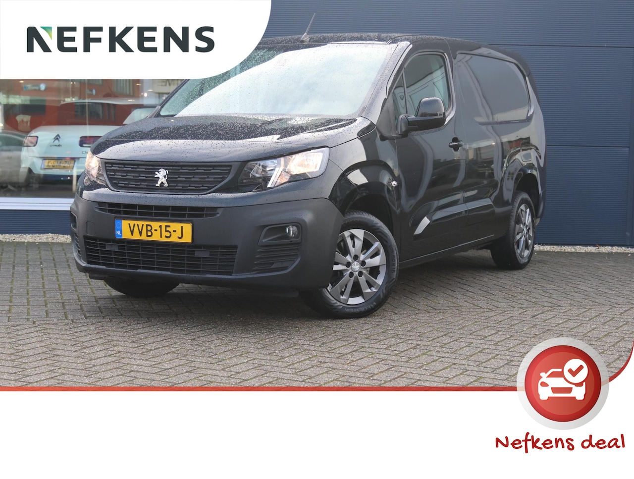 Peugeot Partner - 130pk EAT8 L2H1 | Automaat | 3pers. | 360Camera | Trekhaak | Climate | Keyless | AppleCarp - AutoWereld.nl