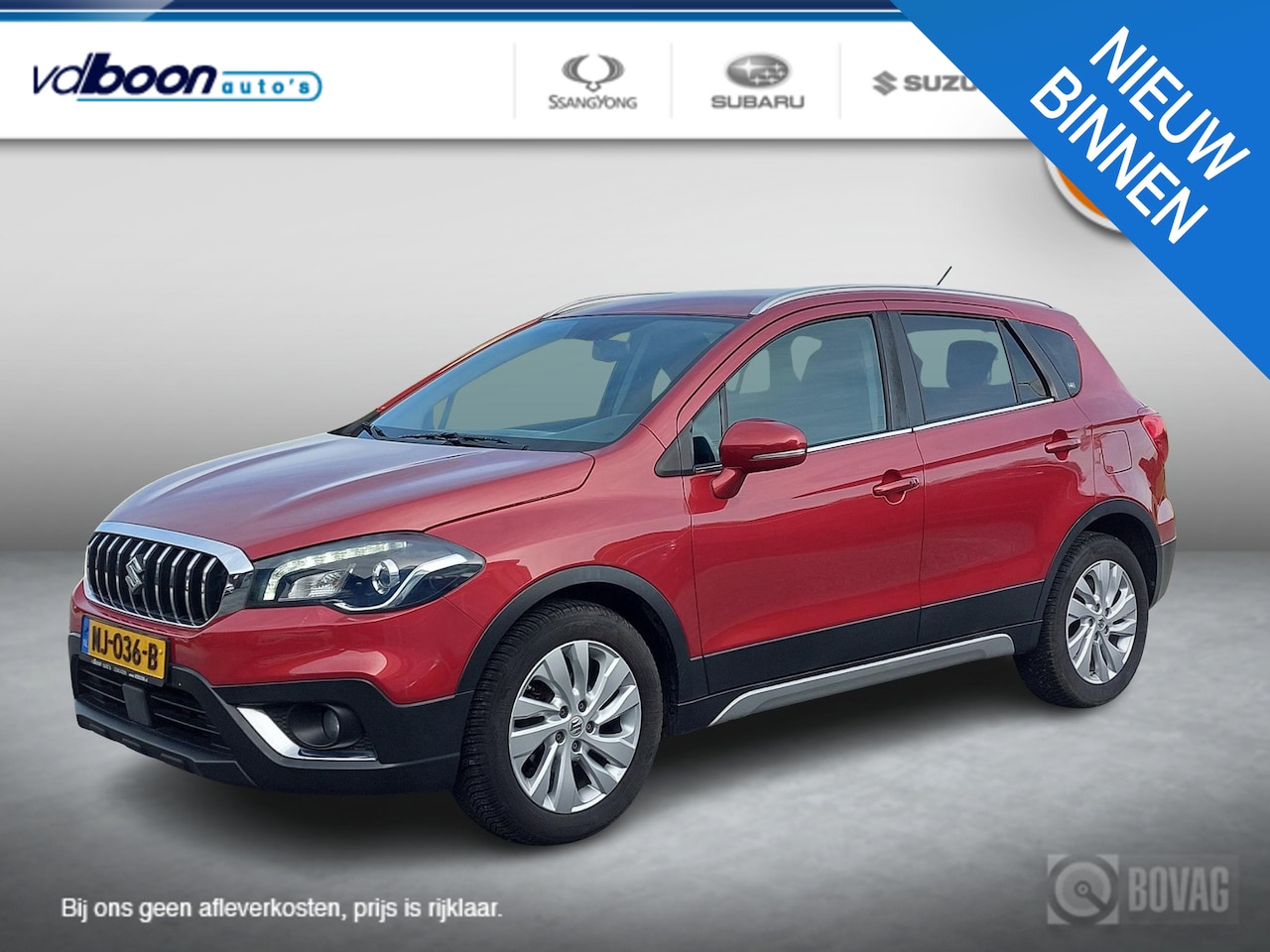 Suzuki S-Cross - 1.4 Boosterjet Exclusive 140 PK | TREKHAAK | rijklaarprijs!! - AutoWereld.nl