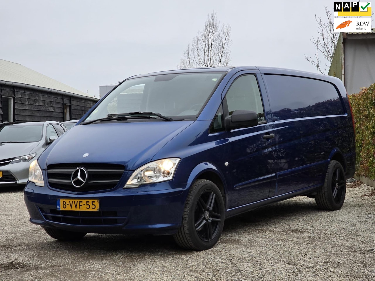 Mercedes-Benz Vito - 110 CDI Wb. 343 Lang 3pers./Airco/Cam - AutoWereld.nl