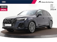 Audi Q7 - Pro Line S 55 TFSI e 394 PK · 22" LM Velgen · Head-Up display · Vierwiel besturing · HD Ma