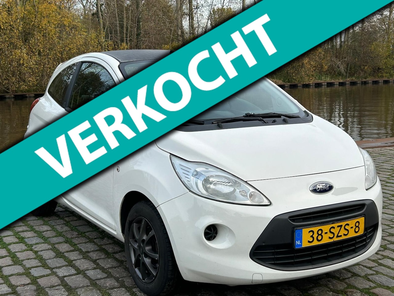 Ford Ka - 1.2 Cool & Sound start/stop airco elektrische ramen cv op afs - AutoWereld.nl