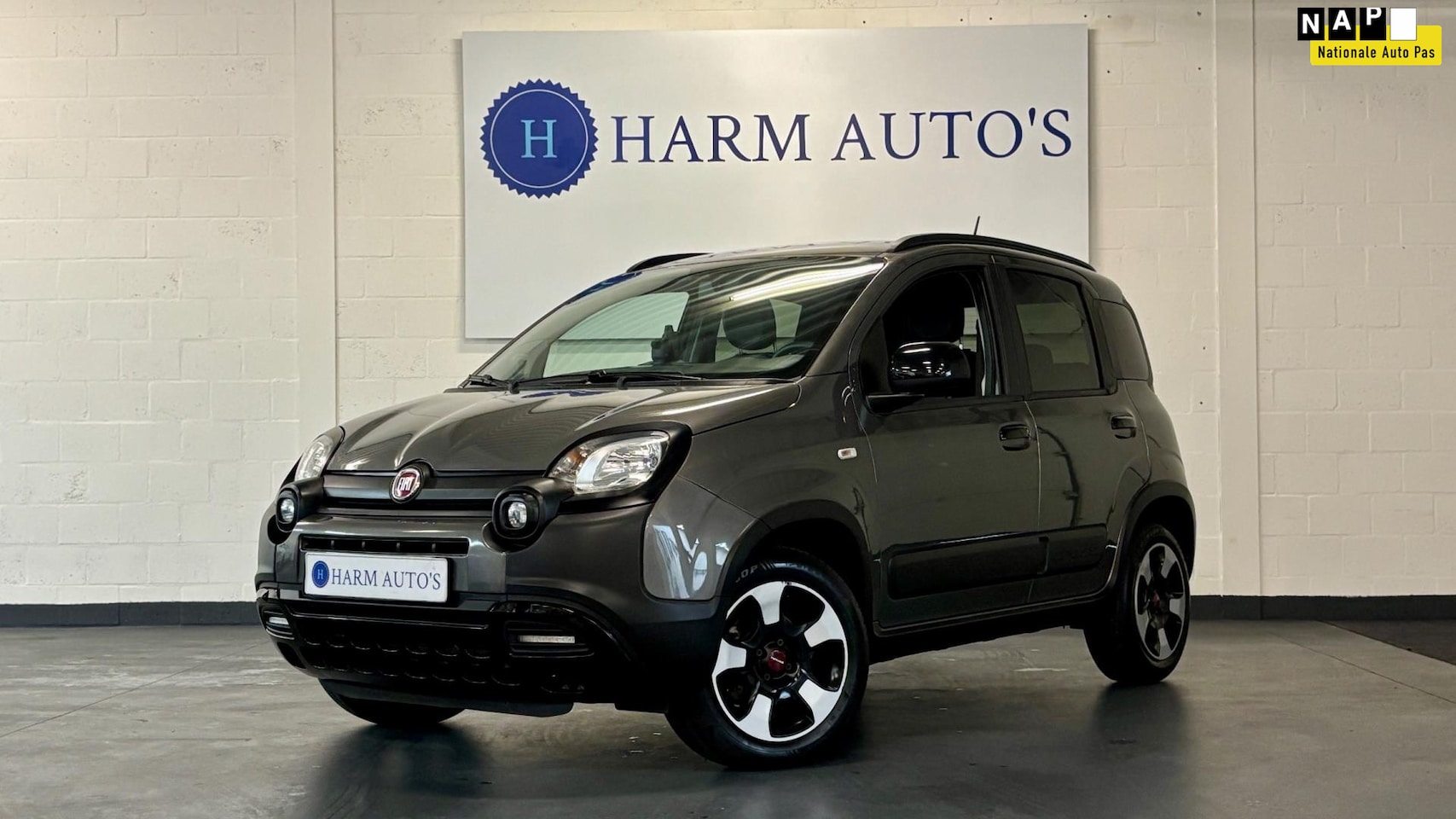 Fiat Panda - 1.2 Cross 4x4 69pk Airco/LED/PDC/Bleutooth - AutoWereld.nl