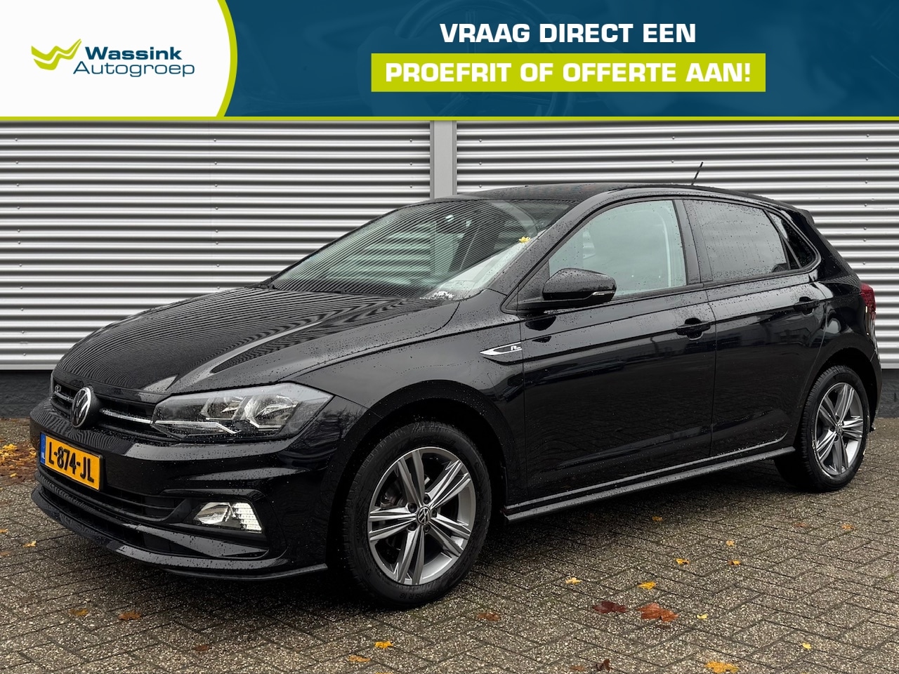 Volkswagen Polo - 1.0 TSI 95pk R-Line Edition | Trekhaak | Airco | Lichtmetalen velgen | - AutoWereld.nl