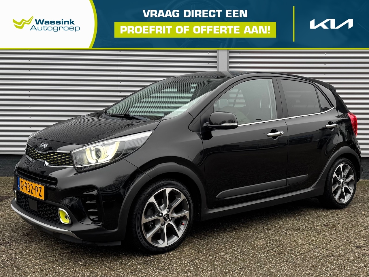 Kia Picanto - 1.0 T-GDi 100pk 5-zits X-Line | Stoel/Stuurwielverwarming | Navigatie | Climate Control | - AutoWereld.nl