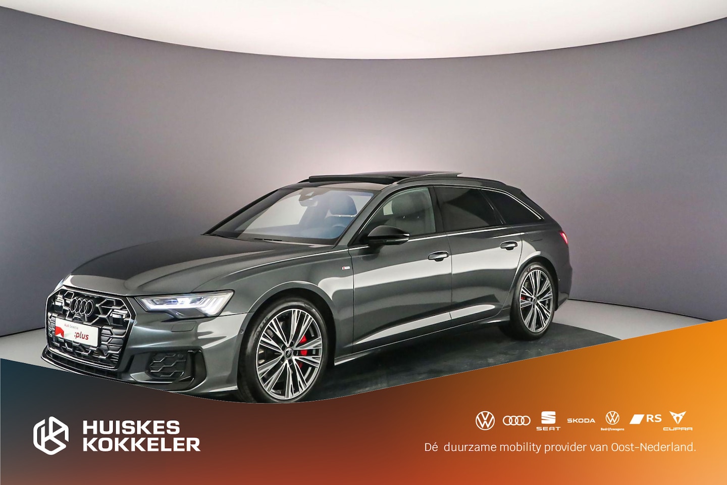 Audi A6 Avant - 55 TFSI e quattro S edition Competition | Pano | Head Up | Adapt. Onderstel | B&O | 20 inc - AutoWereld.nl