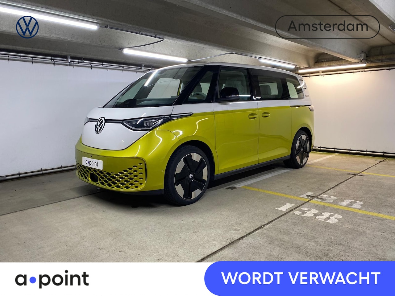 Volkswagen ID. Buzz - 1st Max 77kWh 204PK EV | Elektrische schuifdeuren | Trekhaak | Matrix LED koplampen | Memo - AutoWereld.nl