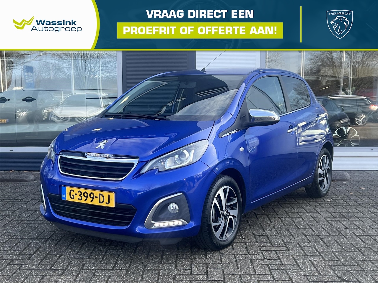 Peugeot 108 - 1.0 e-VTi 68pk 5D Allure | Airco | Apple CarPlay | Android Auto | - AutoWereld.nl