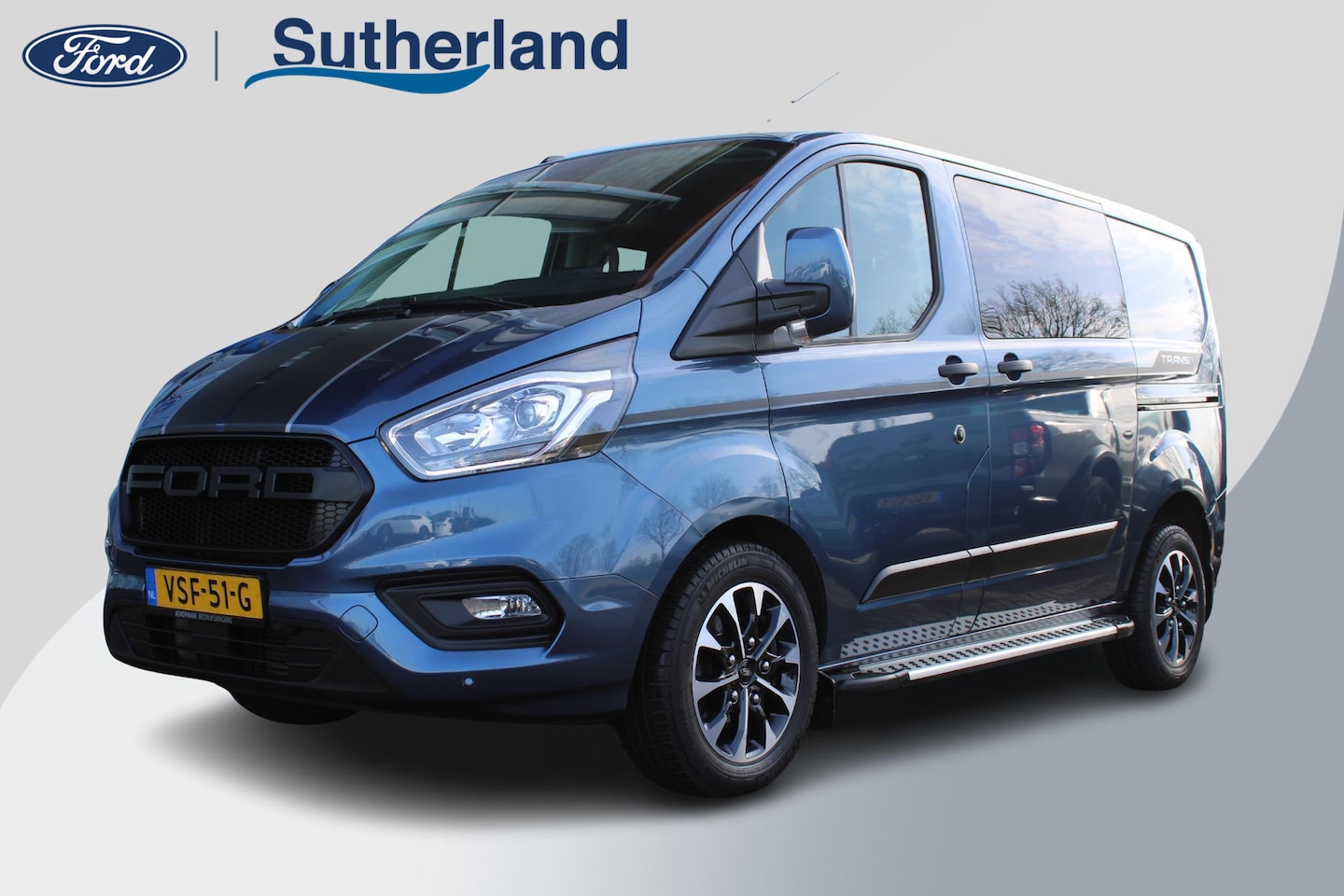 Ford Transit Custom - Sport | Automaat 130pk | Dubbele Cabine | Dubbele Schuifdeur | Stoelverwarming | Navigatie - AutoWereld.nl