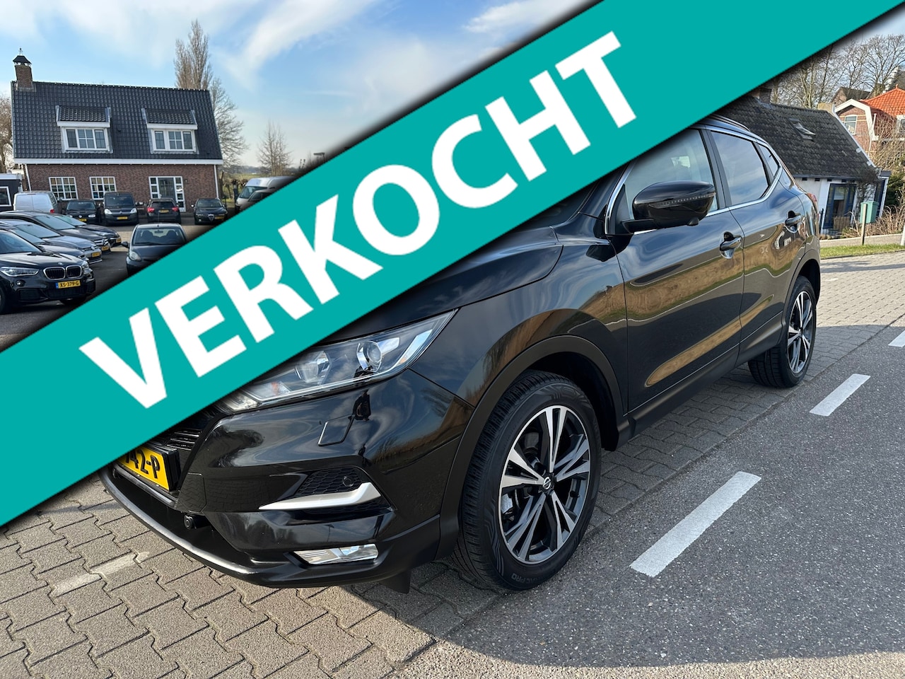 Nissan Qashqai - 1.2 Tekna 1.2 Tekna, Trekhaak, 360 camera, Panorama dak, Navi, Cruisecontrol - AutoWereld.nl