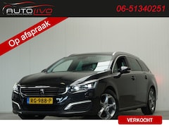 Peugeot 508 SW - 1.6 BlueHDi Blue Lease Executive Pack VOL AUTOMAAT PANO LED APPLE CLIMA PDC TREKHAAK etc