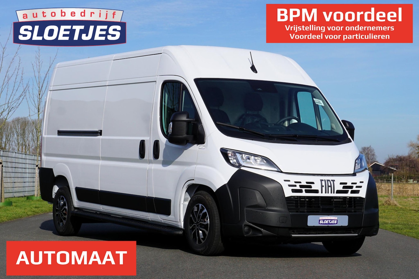 Fiat Ducato - 2.2 MultiJet 140 S&S L3H2 3.5t Heavy Automaat |140 pk |Betimmering |Nieuw |Camera |Cruise - AutoWereld.nl