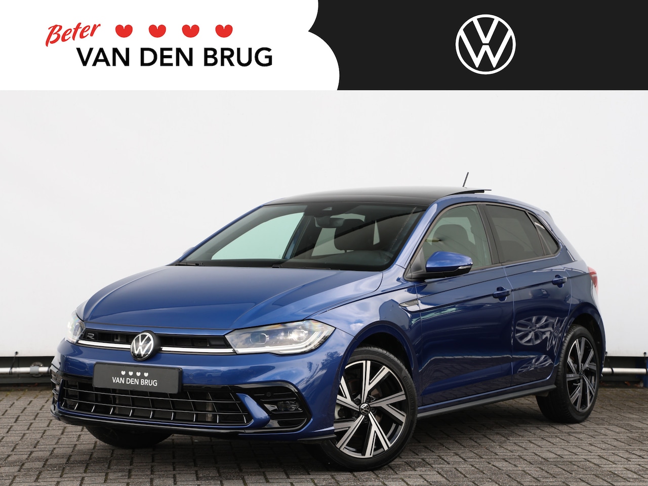 Volkswagen Polo - 1.0 TSI R-Line Edition | LED Matrix | Panoramadak | Camera | Dodehoekdetectie | Digital Co - AutoWereld.nl