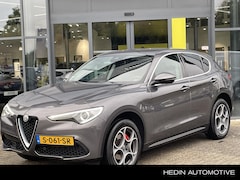 Alfa Romeo Stelvio - 2.0 T AWD Super | 8, 8'' Scherm met AppleCarplay/AndroidAuto, Navigatie & DAB | Leder